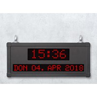 LED displays voor datum, tijd en temperatuur
